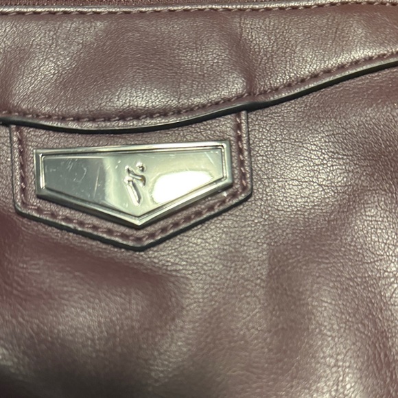Simply Vera Vera Wang Rich Burgundy Backpack - Picture 2 of 7
